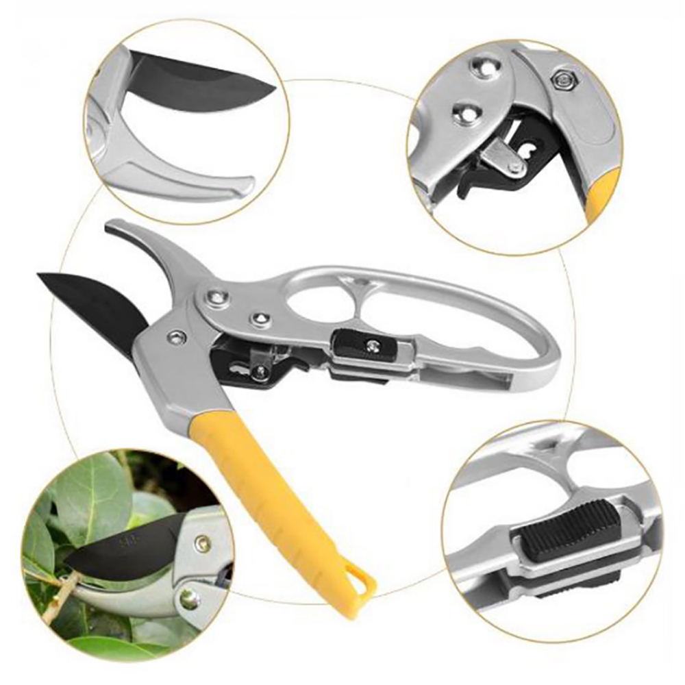 Pruning Shear Garden Tools Labor saving High Carbon Steel scissors Gardening Plant Sharp Branch Pruners Protection hand durable