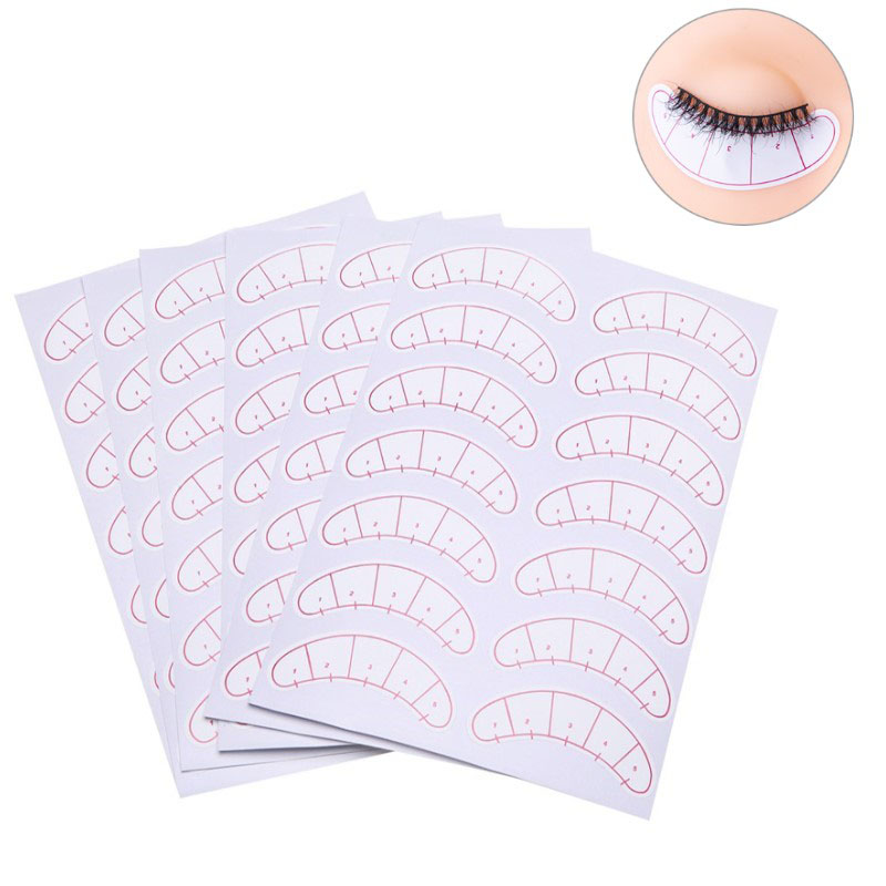 Professional 70 pairs/pack Under Eye Pads Eye Stickers With Scale Best Quality Eye Patch For Eyelash Extension