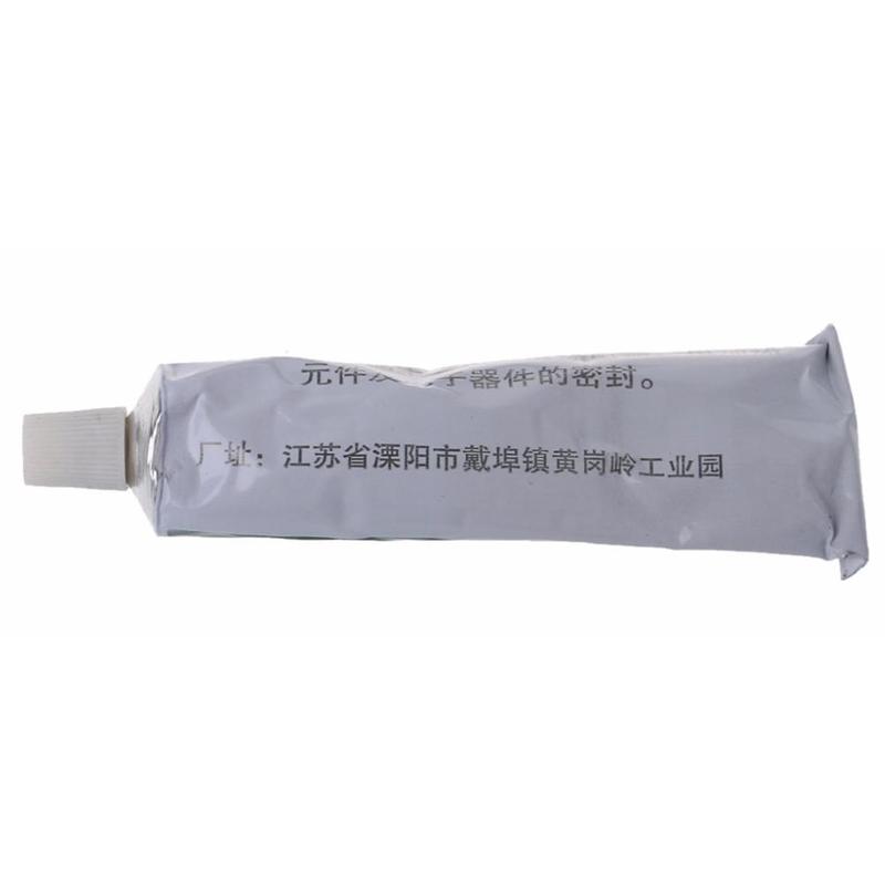 704 Fixed High Temperature Resistant Silicone Rubber Sealing Glue Waterproof Silicone Rubber Glue White