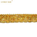 Wholesale AAA+ Natural Citrines Crystal Beads Yellow Quartz Natural Stone Beads For Jewelry Making Diy Necklace 6/ 8/10/12mm 15"