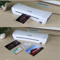 Plastificadora Professional Thermal Office Hot And Cold Laminator Machine For A4 Document Photo Packaging Plastic Film Roll
