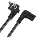 Universal 2 Prong Angle Power Cord