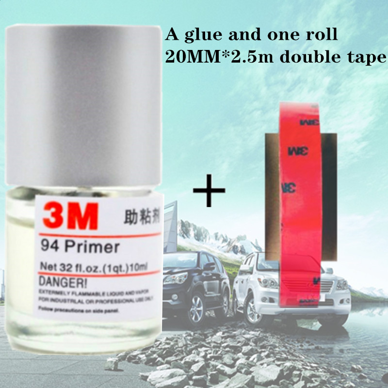 3M 10ML 94 adhesive Primer Adhesion promoter increase the adhesion Car Wrapping Application Tool car-styling for tape with foam