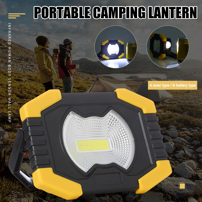 80000LM Solar Energy LED Work Light USB Charging Flashlight Camping Lamp Light YE-Hot