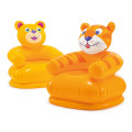 Cartoon Animal inflatable sofa Cute Portable Children Seat Tiger bear For Kid 3-8 Years Old Lovely Kids' PVC Chairs Baby Seats