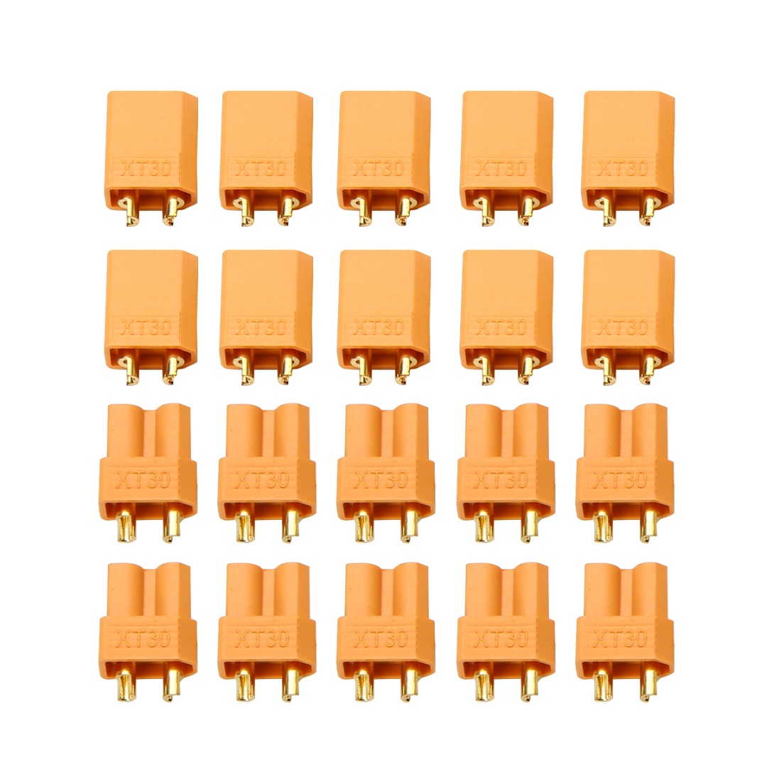 1 Pair 5 Pairs 10 Pairs Connectors XT30 Power Connector Plug Socket For RC Quadcopter Helicopter Airplane Toys Parts