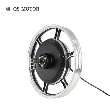 QS Motor 17*1.6 Inch 2000W 72V 70km/h Electric Hub Motor with kelly KLS7222H Programable Controller kits for Motorcycle