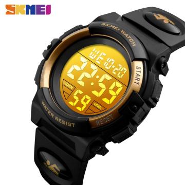 SKMEI 50M Waterproof Wristwatches Kids Digital Watch Alarm Calendar Chronograph Sport Watches For Children Boys Girls 1266 Clock