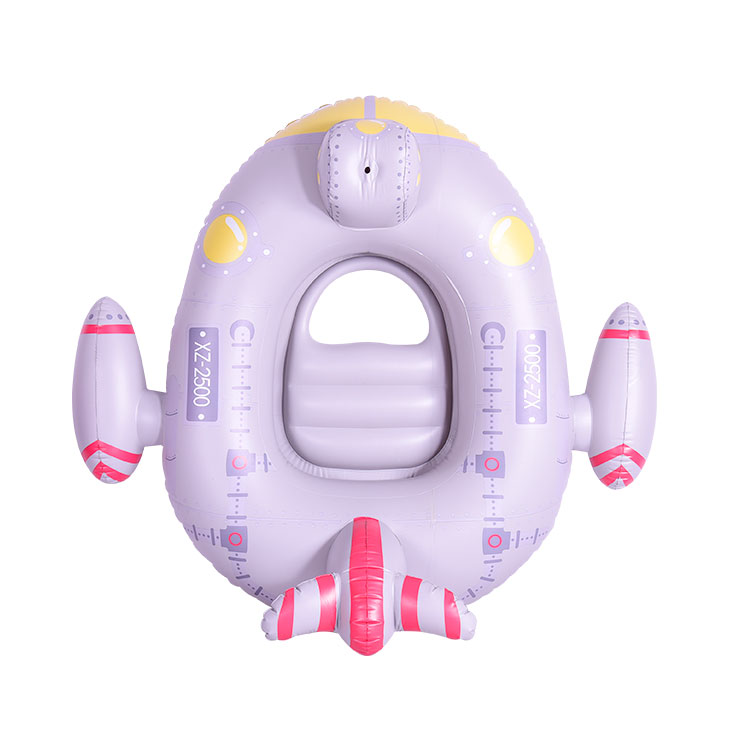 Water inflatable floating bed for parties