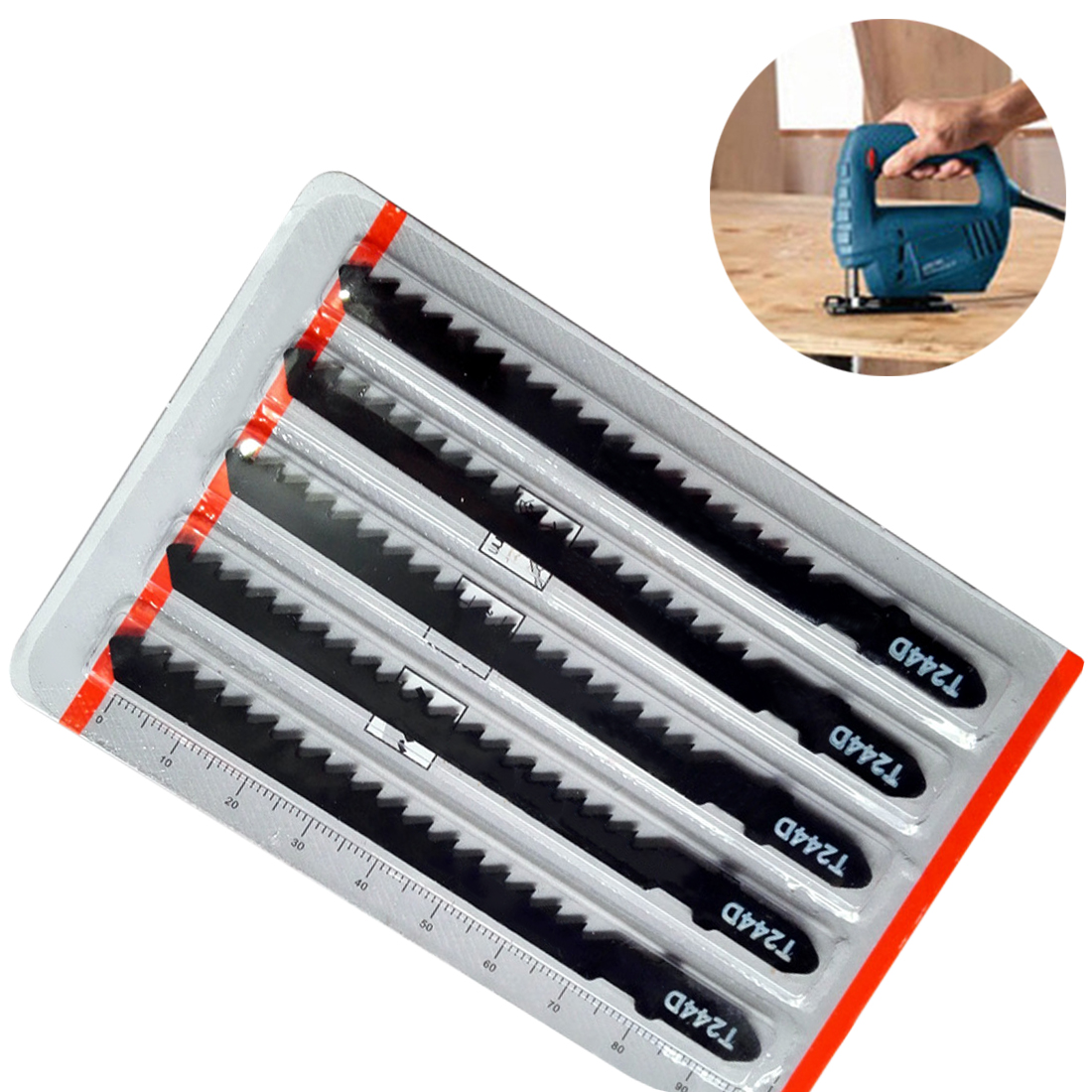 Super-long Saw Blades Clean Cutting For Wood PVC Fibreboard Reciprocating Saw Blade Power Tools 5pcsx100 mm/ 10pcsx150mm