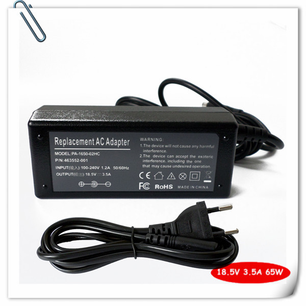 ac adapter charger For hp Compaq 6530b 6531s 6535b 6535s 6710b 6715b 6715s 6730b 6730s 6735b 6735s Laptop Power Supply Cord 65W