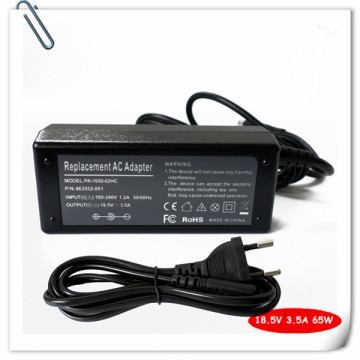 ac adapter charger For hp Compaq 6530b 6531s 6535b 6535s 6710b 6715b 6715s 6730b 6730s 6735b 6735s Laptop Power Supply Cord 65W