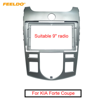 FEELDO Car Stereo Audio 2Din Fascia Frame Adapter for KIA Forte Coupe 2009 9