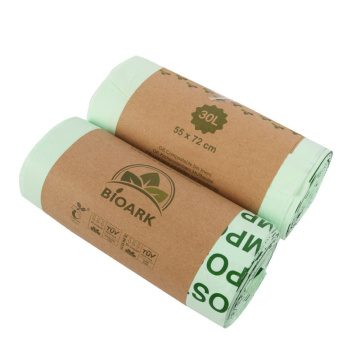100 Counts 2 Rolls kitchen compostable bags degradable garbage bags environmental protection biodegradable garbage bags
