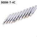 10PCS/Set 900M-T-4C Welding Tool Lead-Free Soldering Iron Head Bit For Welding tips