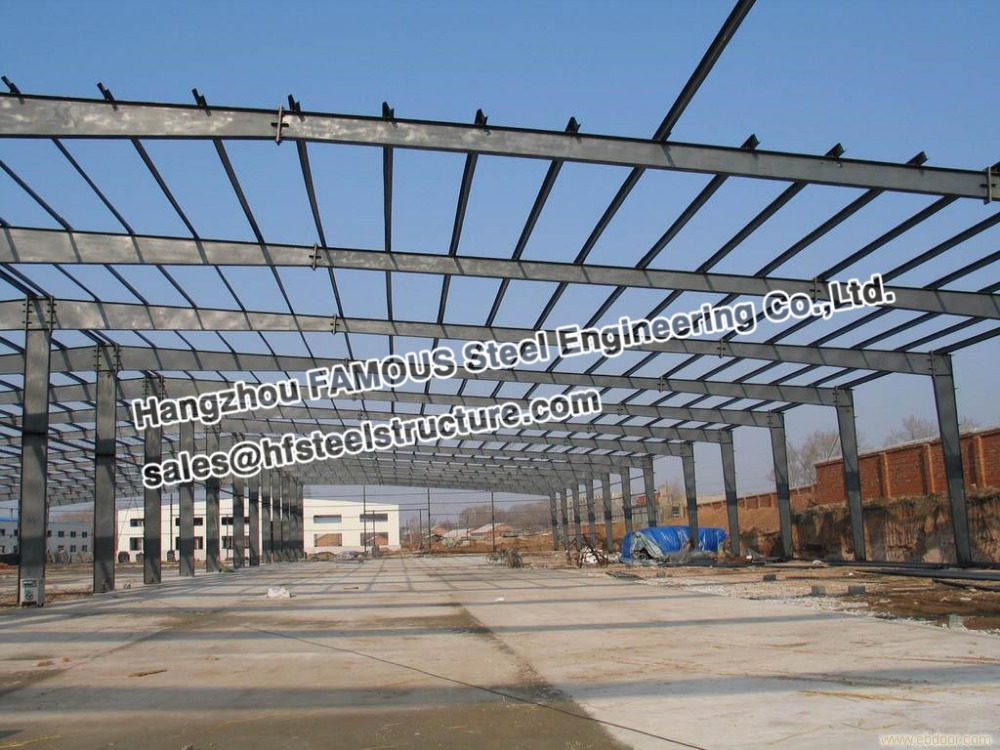 Prefab House Earthquake Proof Light Industrial Steel Buildings With Q235, Q345