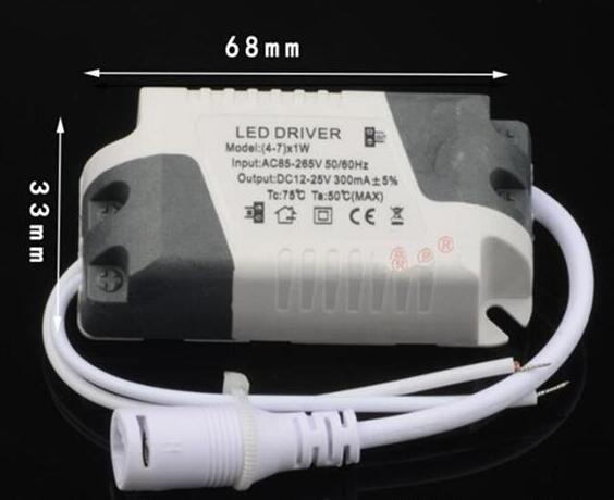 2 pieces 1-3*1w 4-7*1w 8-12*1W 12-18*1w 18-25*1w 25-36*1w Terminal Connector Advanced Plastic Shell LED Driver Power Supply