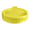 Wide Mouth Plastic Mason Jar Sprouting Lid Food Grade Mesh Sprout Cover Seed Crop Germination Vegetable Silicone Sealing Ring