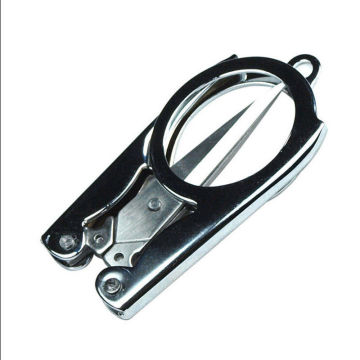 ISKYBOB EDC Folding Scissors Pocket Travel Small Cutter Crafts Sharp Blade Emergency Travel Accessories