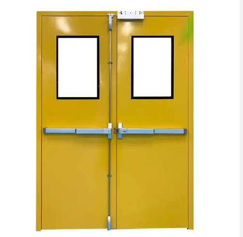 GMP modular hospital emergency steel clean door