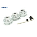 POWGE 3pcs 32 teeth 2M 2GT Synchronous Pulley Bore 5/6.35/8mm for width 6mm GT2 Timing belt Small backlash 2GT Belt 32Teeth 32T
