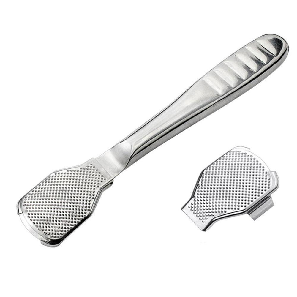Professional Foot Care Pedicure Stainless Steel Hard feet Skin Cutter Cuticle Remover Shaver Dead Skin Removal tool 10 blades