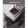 Electric Chocolate Cheese Melting Machine Heater Commercial Double Hot Pot Fountain Boiler Dipping Cylinder Melter Pan Warmer EU