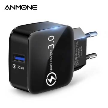ANMONE QC 3.0 Fast Charger Charging Quick Charge EU/US Adaptive USB Micro Type C Tablet Adapter For Samsung Xiaomi 5 Huawei LG