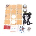 Mini 3W Speaker Box DIY Kit With Transparent Shell Computer Audio Electronic Components Whosale&Dropship