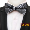 100% Silk Men Bowtie Cashew Flowers Bow Tie Striped Plaid Gravata Borboleta Shirts Bow Ties