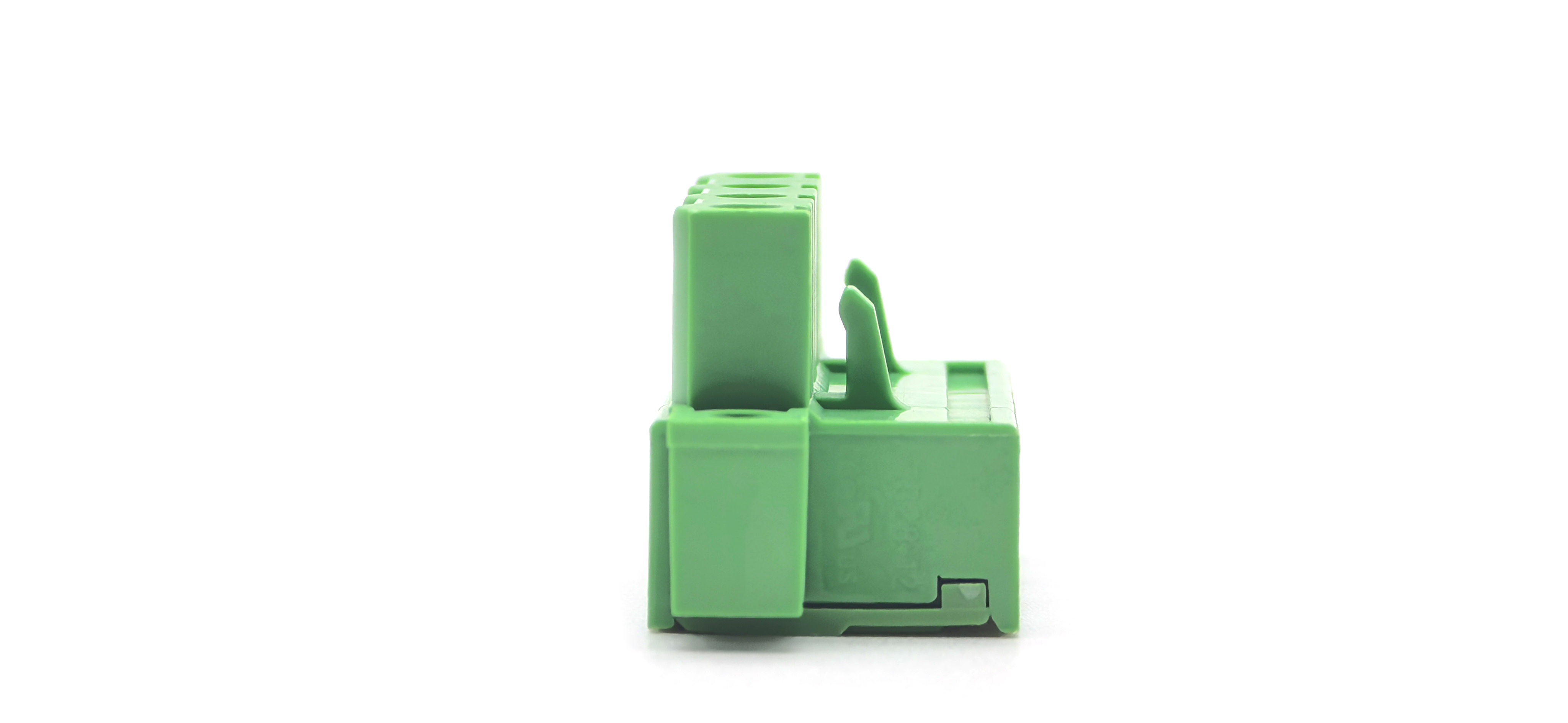 7.62mm Pitch Pluggable Terminal Blocks Female New Model Green with Lug (Copper Block) 1*4P