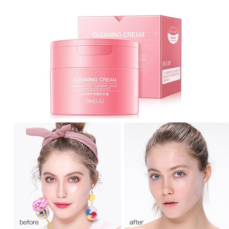100g Gentle Cleansing Moisturizing Face Makeup Remover Cream Face Eye Lip Care Cleansing Balm Cosmetics