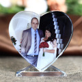 1Pcs Novelty Wedding Crystal Glass Photo Frame Love Screen DIY Custom Personalized Child Birthday Gift Home Decor Foto Montuur