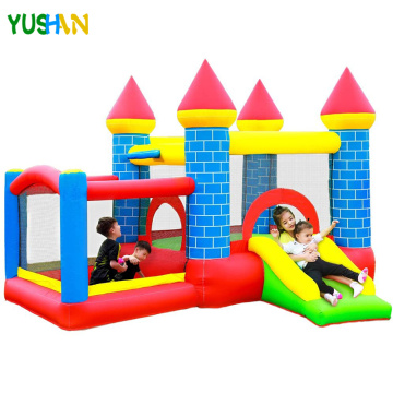 Commercial Or Residential Inflatable Bounce House Jumping Bouncy Castle House with Air Blower for Kids Garden Fun