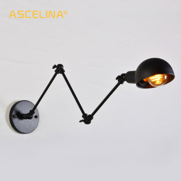 Industrial Wall Light Vintage wall lamp Adjustable sconce DIY long arm wall light fixture Multiple choice LED light fixtures