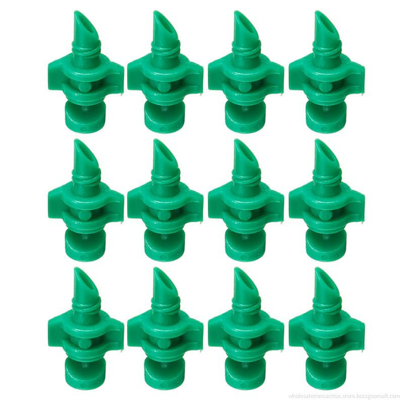 Set Of 50pcs Irrigation Sprinkler 180 Degree Refraction Atomization Nozzle Plastic Mist Micro Spray Agriculture Garden Tools1