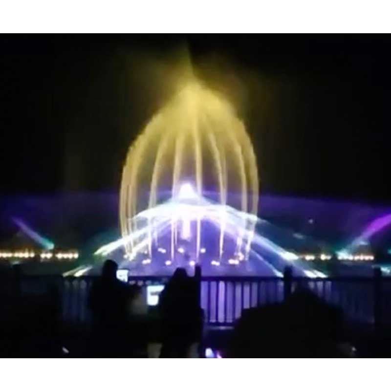 Laser Fountain Flashing