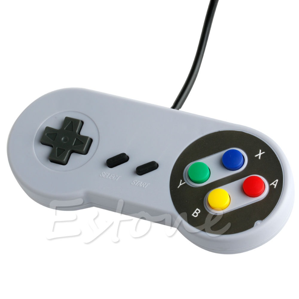 1PC USB Controller For Super Nintendo SNES PC/ Mac Emulator NES Windows GamePad Drop ship Electronics Stocks