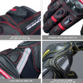 GK-160 motorcycle gloves shatter-resistant hard shell full finger carbon fiber leather breathable racing riding knight gloves