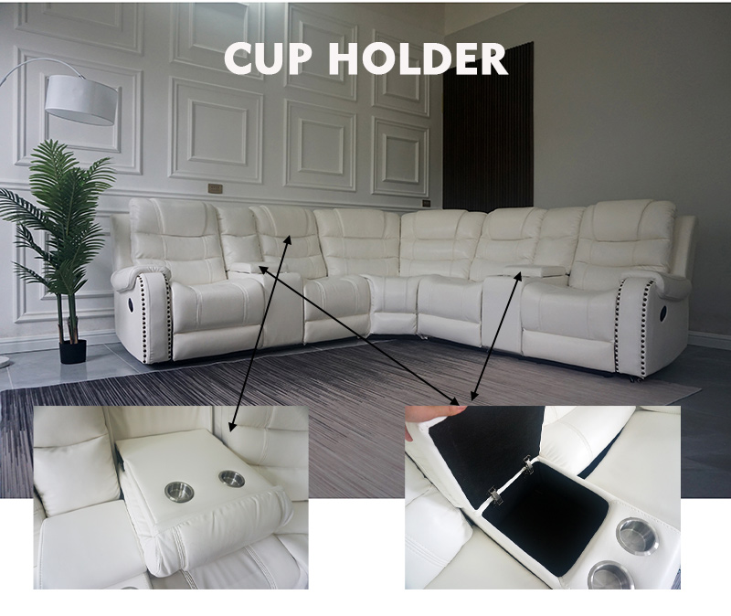 Leather Corner Sofa 15