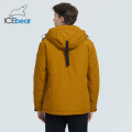 ICEbear 2020 autumn and winter new men's hooded coat warm men's cotton jacket fashion men's clothing MWD20853D