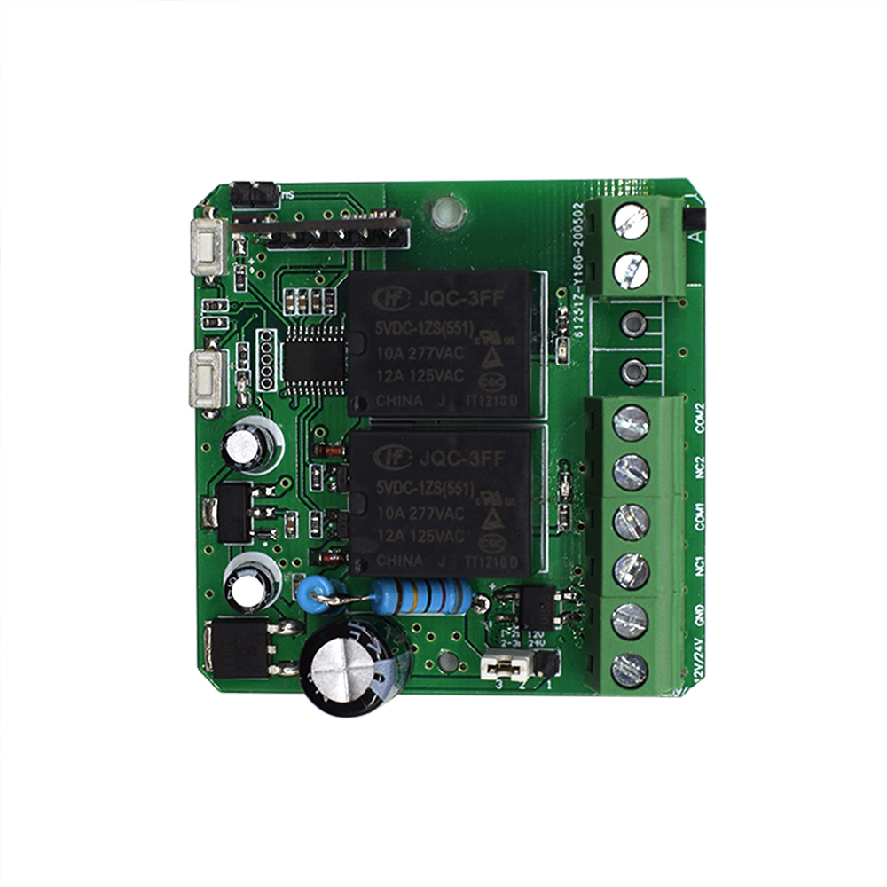 remote Receiver receiver controller 433.42 MHZ remote control switch 12/24V DC 2CH