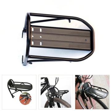 Aluminum Alloy Bicycle Racks MTB Road Bike Front Rack Durable Carrier Panniers Bag Carrier Luggage Shelf Cycling Bracket
