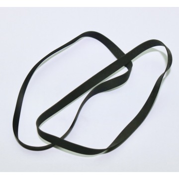 4Pieces Fold Length:120mm Thickness:0.6mm Width:5mm Card Seat Audio Flat Rubber Belt Recorder Drive Transmission Blet