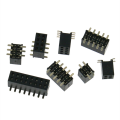 10PCS 1.27MM SMD Double Row Female Socket 2*2/3/4/5/6/7/8/9/10/12/16/20/40/ PIN Female Header Connector