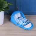 Plastic Bath Shower Feet Massage Slippers Bath Shoes Brush Foot Scrubber Spa Shower Remove Dead Skin Foot Care Tool