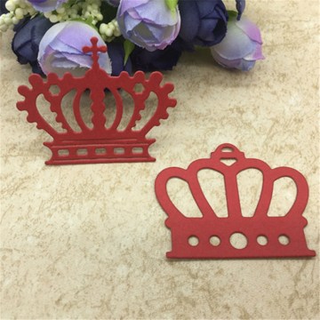 2Pcs Crown Metal Cutting Dies Stencil Scrapbooking Photo Album Card Paper Embossing Craft DIY