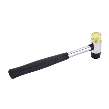 1PC 25mm Mini Double Faced Household Rubber Hammer Domestic Nylon Head Mallet Jewelry Craft DIY Hand Tool Wholesale