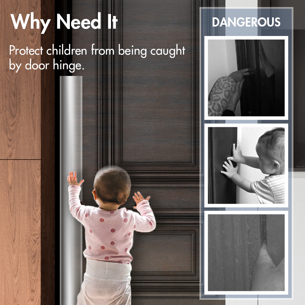 EUDEMON Child Safety Door Hinge Protector Cover Finger Pinch Guard Baby Security for Door Domestic Kindergarten School