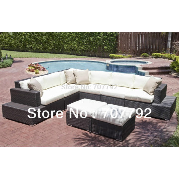 2013 New Style balcony furniture set rattan garden sofa